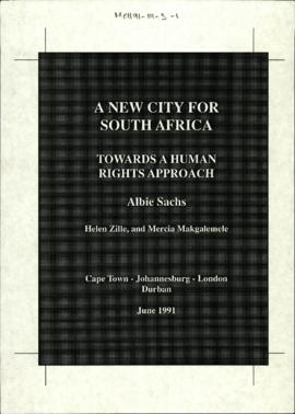 A New City for South Africa: Towards a Human Rights Approach