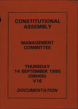 Constitutional Assembly Management Committee Documentation