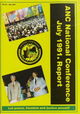 ANC National Conference, July 1991, Report