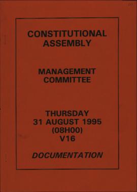 Constitutional Assembly Management Committee Documentation