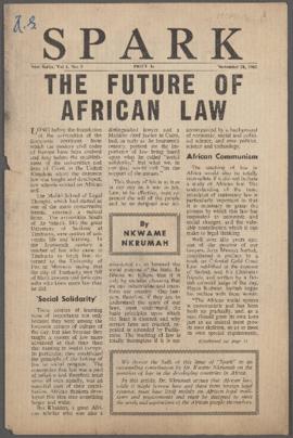 Spark Vol.1 No.5: The Future of African Law