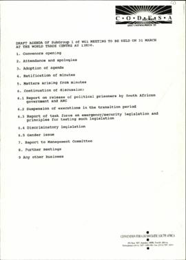Agenda