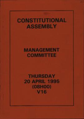 Constitutional Assembly Management Committee