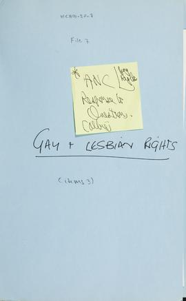Gay and Lesbian Rights (OLGA)