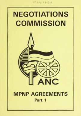 Negotiations Commission: MPNP Agreements Part 1