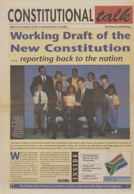 Constitutional Talk Working Draft Edition: New Constitutional Reporting back to the Nation