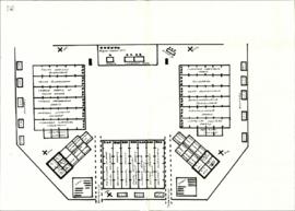 Seating plan detailing delegations for CODESA 1