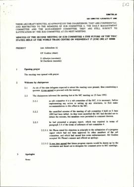 Minutes of the meeting of MCSC4