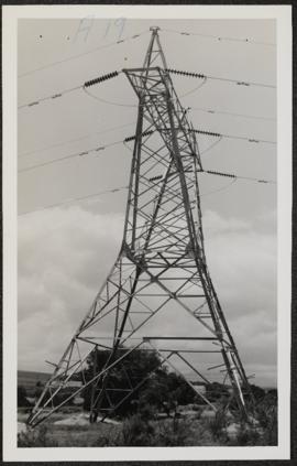 Sabotage images electrical pylons, A19