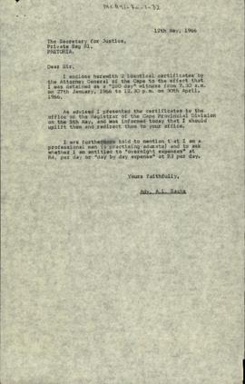 Letter from