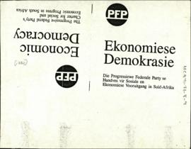 PFP Economic Democracy: The Progressive Federal Party's Charter for Social and Economic Progress ...