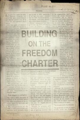 Building on the Freedom Charter