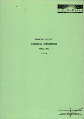 Package of External Submissions: Vol 4