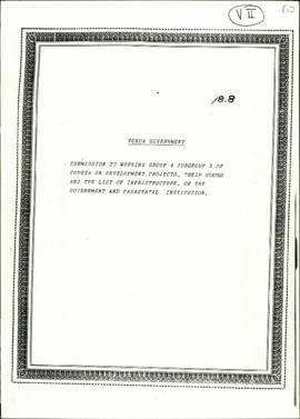 Venda Government: The administrative and financial aspects of reincorporation