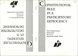 Constitutional Rule in a Participatory Democracy