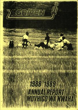 Venda Government: Development cooperation annual report 1989