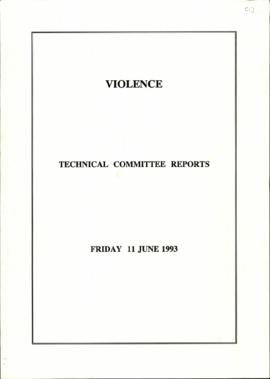 Technical Committee on Violence Reports