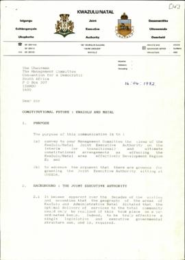 ASCOSA submission re: General Constitutional Principles and Constitution Making Body/Process